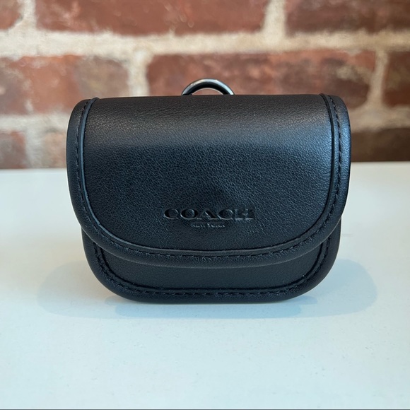 Coach Leather AirPod Case